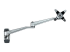 ARMWALLDSLP - Startech Wall Mount Monitor Arm, Articulating Ergonomic VESA Wall Mount Monitor Arm, 20" (52cm) Long , Single 34" Display up to 30.9lb/14kg, Swivel/Tilt/Rotate, Adjustable Screen Mount - Left-angle