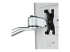 ARMWALLDSLP - StarTech.com Wall Mount Monitor Arm, Articulating Ergonomic VESA Wall Mount Monitor Arm, 20" (52cm) Long , Single 34" Display up to 30.9lb/14kg, Swivel/Tilt/Rotate, Adjustable Screen Mount - Close up