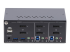 P2DD46A2-KVM-SWITCH - StarTech.com 2-Port Dual-Monitor DisplayPort KVM Switch, 4K 60Hz, 2x USB 5Gbps Hub Ports, 2x USB 2.0 HID Ports, Hotkey and Push-Button Switching, TAA Compliant - Back