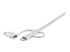 LTCUB1MGR - StarTech.com USB Multi Charging Cable - Close up