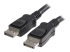 DISPL50CM - StarTech.com 0.5m Short DisplayPort 1.2 Cable with Latches DisplayPort 4k - Right-angle