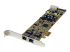 ST2000PEXPSE - Startech Dual Port PCI Express Gigabit Ethernet Network Card Adapter - Left-angle