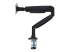 ARMPIVOTHDB - StarTech.com Desk Mount Monitor Arm, Heavy Duty Ergonomic VESA Monitor Arm, Single Display up to 9kg, Full Motion, Height Adjustable, Articulating, Aluminum, C-Clamp/Grommet, Black - Right side