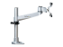 ARMPIVOTB2 - StarTech.com Desk Mount Monitor Arm, VESA or Apple iMac/Thunderbolt Display up to 14kg, Articulating Height Adjustable Single Desktop Monitor Pole Mount, Desk Clamp or Grommet, Silver - Left-angle