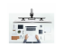 H2M1AS2-MONITOR-ARM - StarTech.com Desk Mount Dual Monitor Arm w/ Crossbar, Up To 27" Displays - Top
