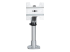 ARMPIVOTB2 - StarTech.com Desk Mount Monitor Arm, VESA or Apple iMac/Thunderbolt Display up to 14kg, Articulating Height Adjustable Single Desktop Monitor Pole Mount, Desk Clamp or Grommet, Silver - Front