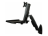 WALLSTS1 - StarTech.com Wall Mount Workstation, Articulating Full Motion Standing Desk with Ergonomic Height Adjustable Monitor & Keyboard Tray Arm, Mouse & Scanner Holders, For Single VESA Display - Back