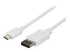CDP2DPMM6W - StarTech.com 6ft/1.8m USB C to DisplayPort 1.2 Cable 4K 60Hz, USB-C to DisplayPort Adapter Cable HBR2, USB Type-C DP Alt Mode to DP Monitor Video Cable, Works with Thunderbolt 3, White - Close up