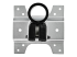 APLVESAMNTP - StarTech.com Monitor Mount Adapter for Apple iMac, iMac Pro, Cinema & Thunderbolt Displays, Only for StarTech.com Premium Mounts, Apple Computer Articulating Monitor Bracket Kit, Silver - Back