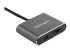 CDP2HDMDP - StarTech.com USB C Multiport Video Adapter, 4K 60Hz USB-C to HDMI 2.0 or Mini DisplayPort 1.2 Monitor Adapter, USB Type-C 2-in-1 Display Converter HDMI/MDP HBR2 HDR, Works w/ Thunderbolt 3 - Close up