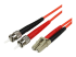 50FIBLCST1 - StarTech.com 1m Fiber Optic Cable - Right-angle