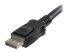 DISPL1M - StarTech.com 1m DisplayPort 1.2 Cable with Latches M/M DisplayPort 4k - Close up