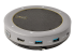 DKTBRSPMPD - StarTech.com USB-C Conference Speaker Mini Dock, Portable Boardroom Speaker and Multiport Adapter, USB-C to VGA or 4K 60Hz HDMI, 2x USB-A (5Gbps) Hub, Mic/Speaker - Top