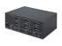 P2CDD143-KVM-SWITCH - StarTech.com 2-Port Dual-Monitor DisplayPort KVM Switch, 8K 60Hz / 4K 144Hz, DP 1.4, 2x USB 10Gbps Ports, 4x USB HID Ports, Hotkey Switching, TAA Compliant - Back