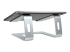 LAPTOP-STAND-SILVER - StarTech.com Laptop Stand for Desk, 5kg/11lb, Aluminum, Silver, Ergonomic - Back