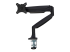 ARMPIVOTHDB - StarTech.com Desk Mount Monitor Arm, Heavy Duty Ergonomic VESA Monitor Arm, Single Display up to 9kg, Full Motion, Height Adjustable, Articulating, Aluminum, C-Clamp/Grommet, Black - Front
