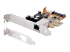 ST1000PEXPSE - StarTech.com 1 Port 2.5Gbps PoE Network Card, PCIe Ethernet Card w/RJ45 Port, 30W 802.3at PoE NIC for Desktops/Servers, Network PoE LAN Adapter w/Low-Profile Bracket Included - Left-angle