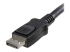 DISPL5M - StarTech.com 5m Long DisplayPort 1.2 Cable with Latches DisplayPort 4k - Close up