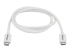 TBLT3MM1MW - StarTech.com 3.3ft (1m) Thunderbolt 3 Cable, 20Gbps, 100W PD, 4K Video, Thunderbolt-Certified, Compatible w/ TB4/USB 3.2/DisplayPort - Front