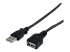 USBEXTAA10BK - StarTech.com 10 ft Black USB 2.0 Extension Cable A to A - Close up