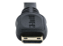 HDACFM5IN - StarTech.com 5in Mini HDMI to HDMI Adapter, 4K High Speed HDMI Adapter, 4K 30Hz Ultra HD High Speed HDMI Adapter, HDMI 1.4, Gold Plated Connectors, UHD Mini HDMI Adapter 4K, Black - Close up