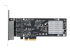 PR42GI-NETWORK-CARD - Startech 4-Port 2.5Gbps NBASE-T PCIe Network Card, Intel I225-V Chip, Quad Port Computer Network Card, Multi-Gigabit NIC, PCI Express Server LAN Card, Desktop Ethernet Interface Card, PCI Express 2.0 (PR42GI-NETWORK-CARD) - Front