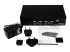 SV431DPUA - StarTech.com 4 Port DisplayPort KVM Switch w/ Audio - Front