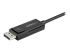 CDP2DP2MBD - StarTech 6ft (2m) USB C to DisplayPort 1.2 Cable 4K 60Hz, Bidirectional DP to USB-C or USB-C to DP Reversible Video Adapter Cable, HBR2/HDR, USB Type C / Thunderbolt 3 Monitor Cable - Close up