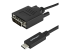 CDP2DVIMM2MB - StarTech.com USB-C to DVI Cable - Right-angle