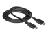 DISPL7M - StarTech.com 7m DisplayPort Cable with Latches M/M - Left-angle